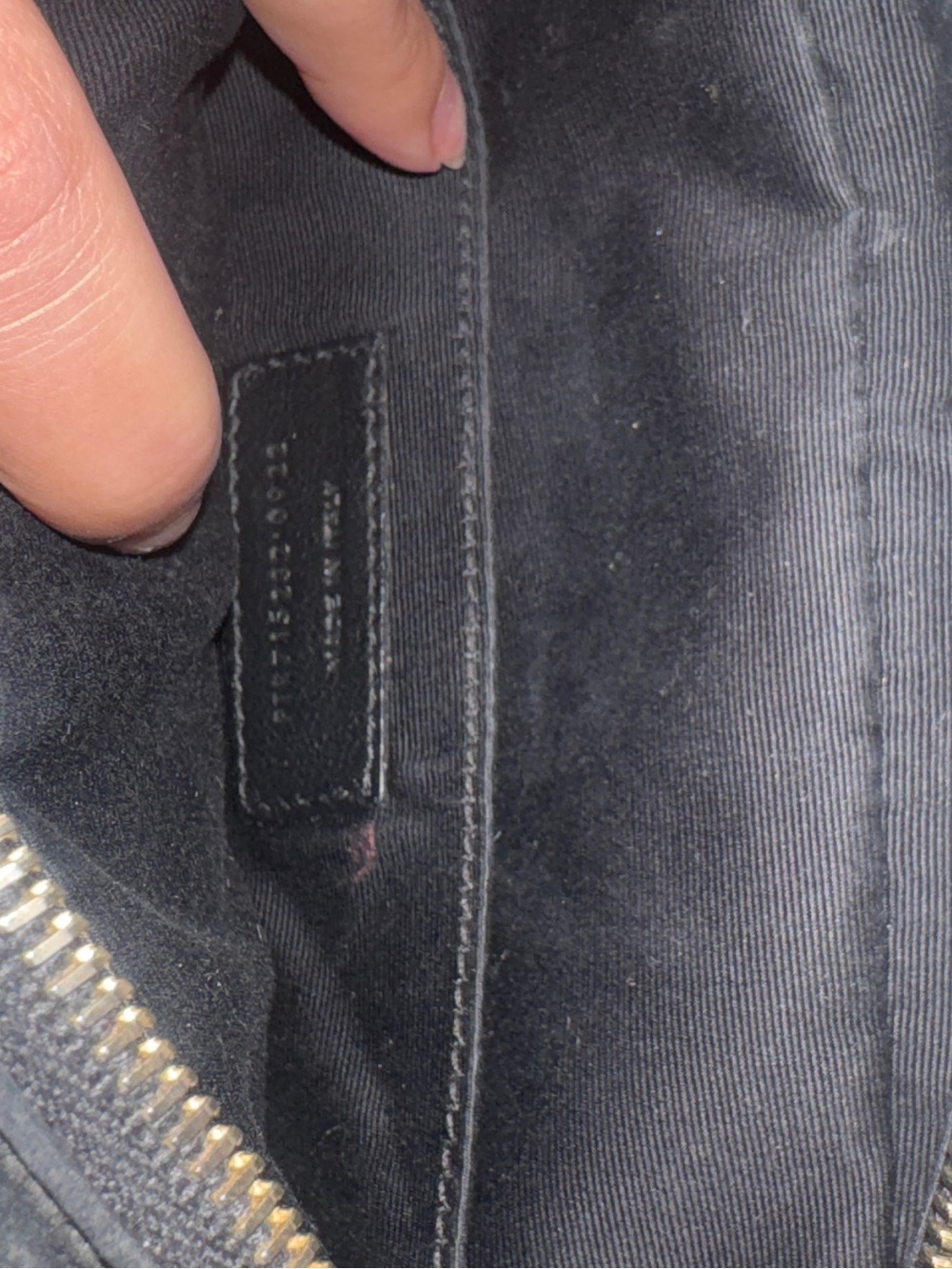 Saint Laurent Black Quilted Velvet Crossbody with Gold YSL Hardware - Picture 4 of 4